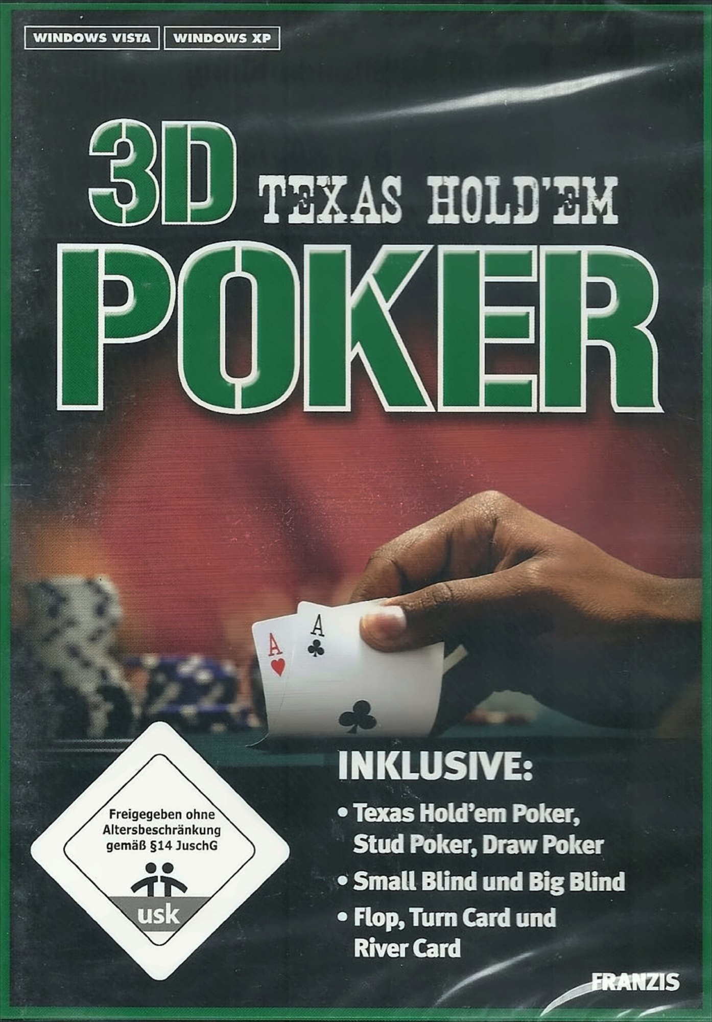 3D Texas Hold'em Poker