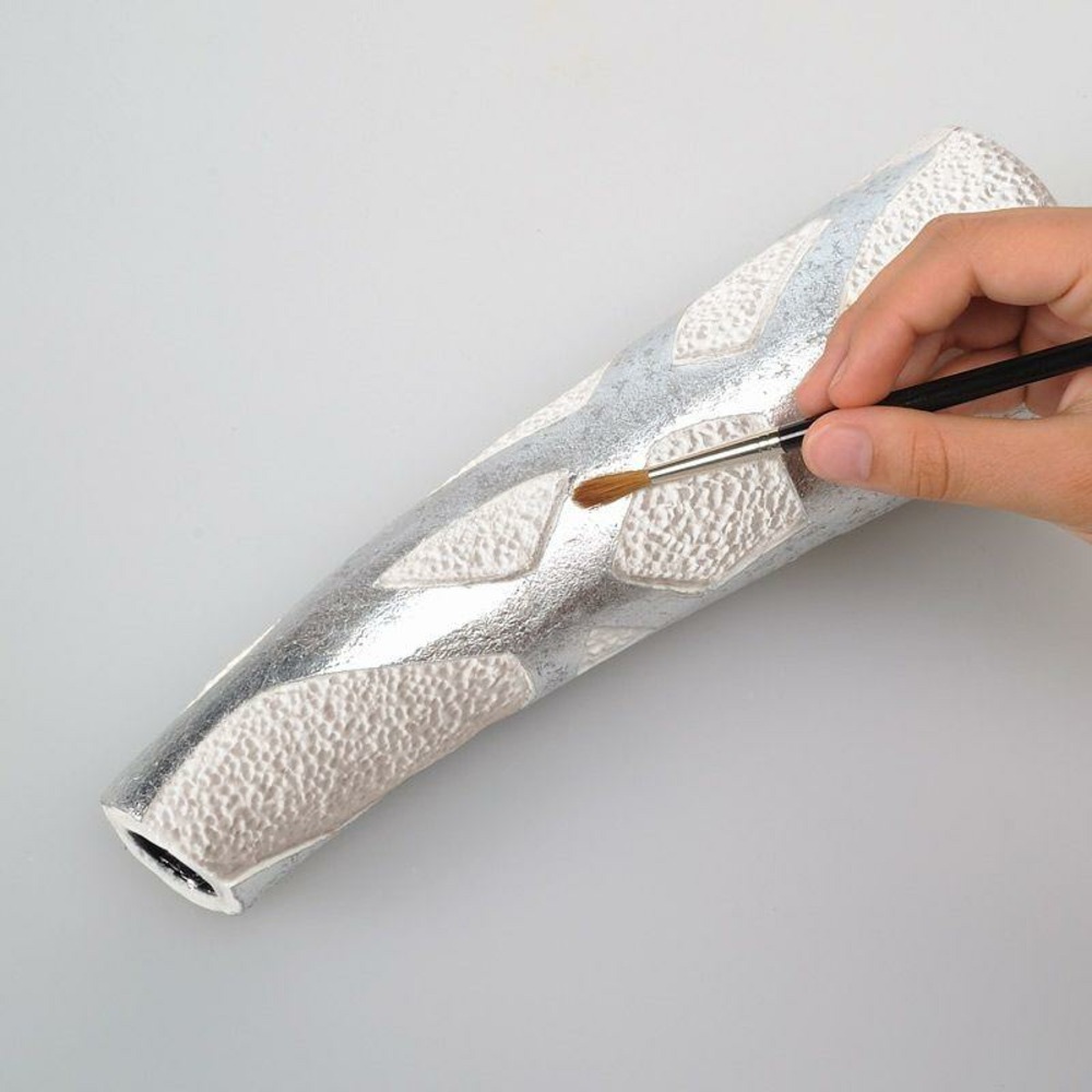 Pochette de 10 feuilles métal or