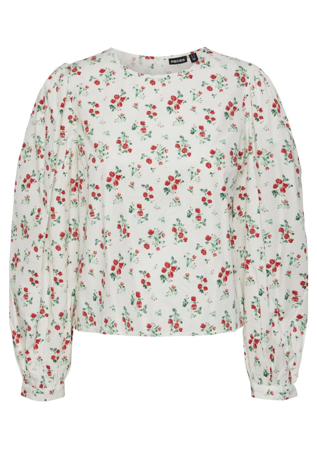 Pieces Pcminna Ls Back Button Top Pa