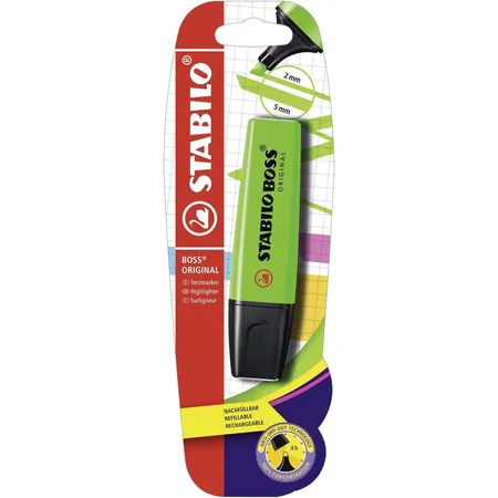 Textmarker - STABILO BOSS ORIGINAL - Einzelstift - grün