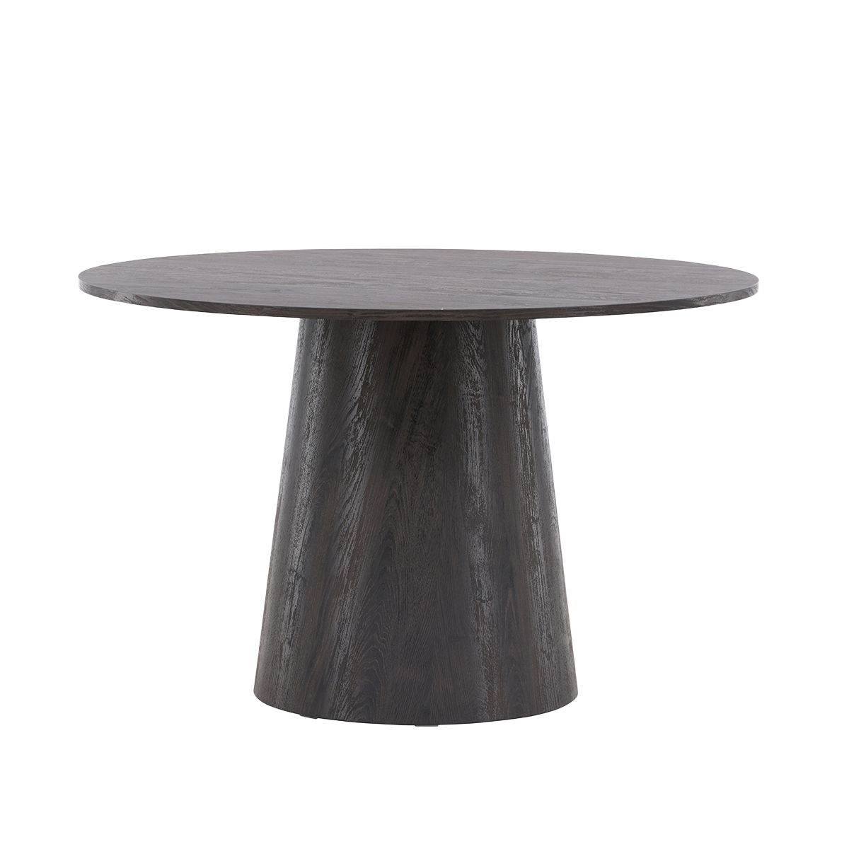 Nest living Trude Houten Eettafel Donkerbruin - Ã 120 cm