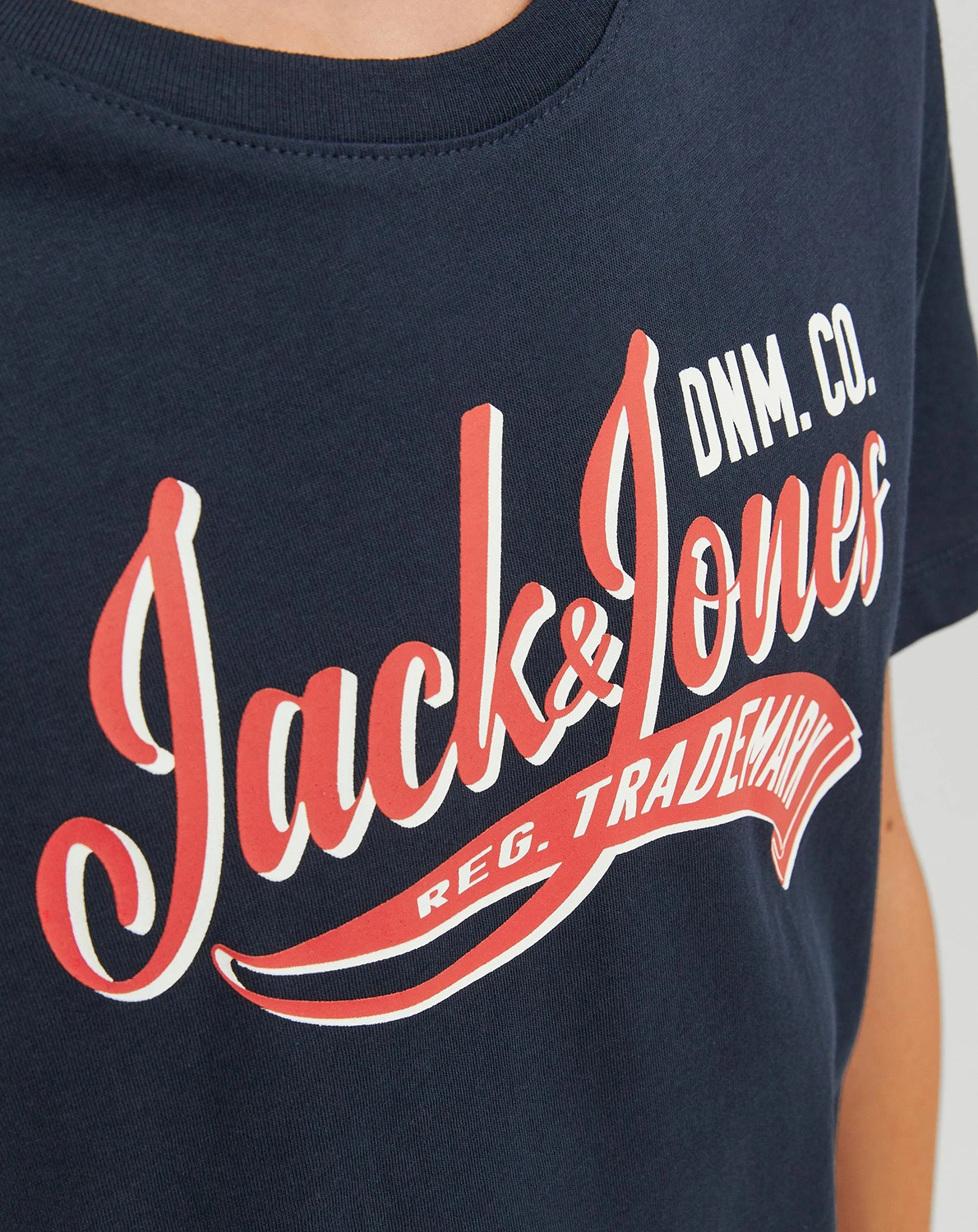 T-Shirt JJELOGO in navy blazer