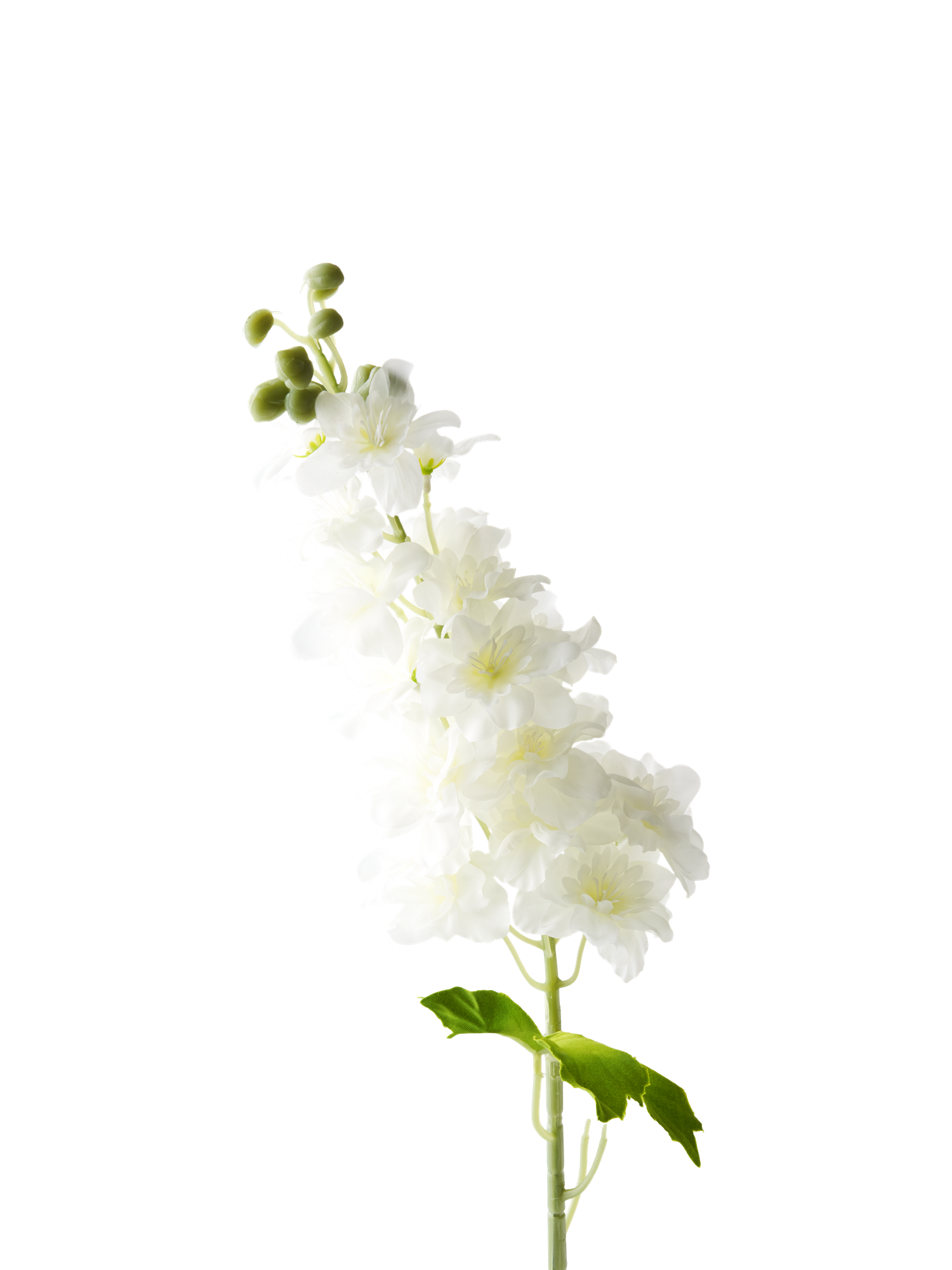 Kunstig blomst ridderspore | 86 cm. | White