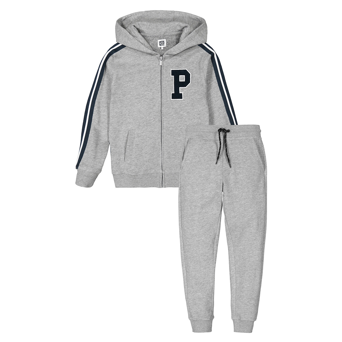COLEÇÃO LA REDOUTE<br>Conjunto de 2 peças, suéter e calça de moletom