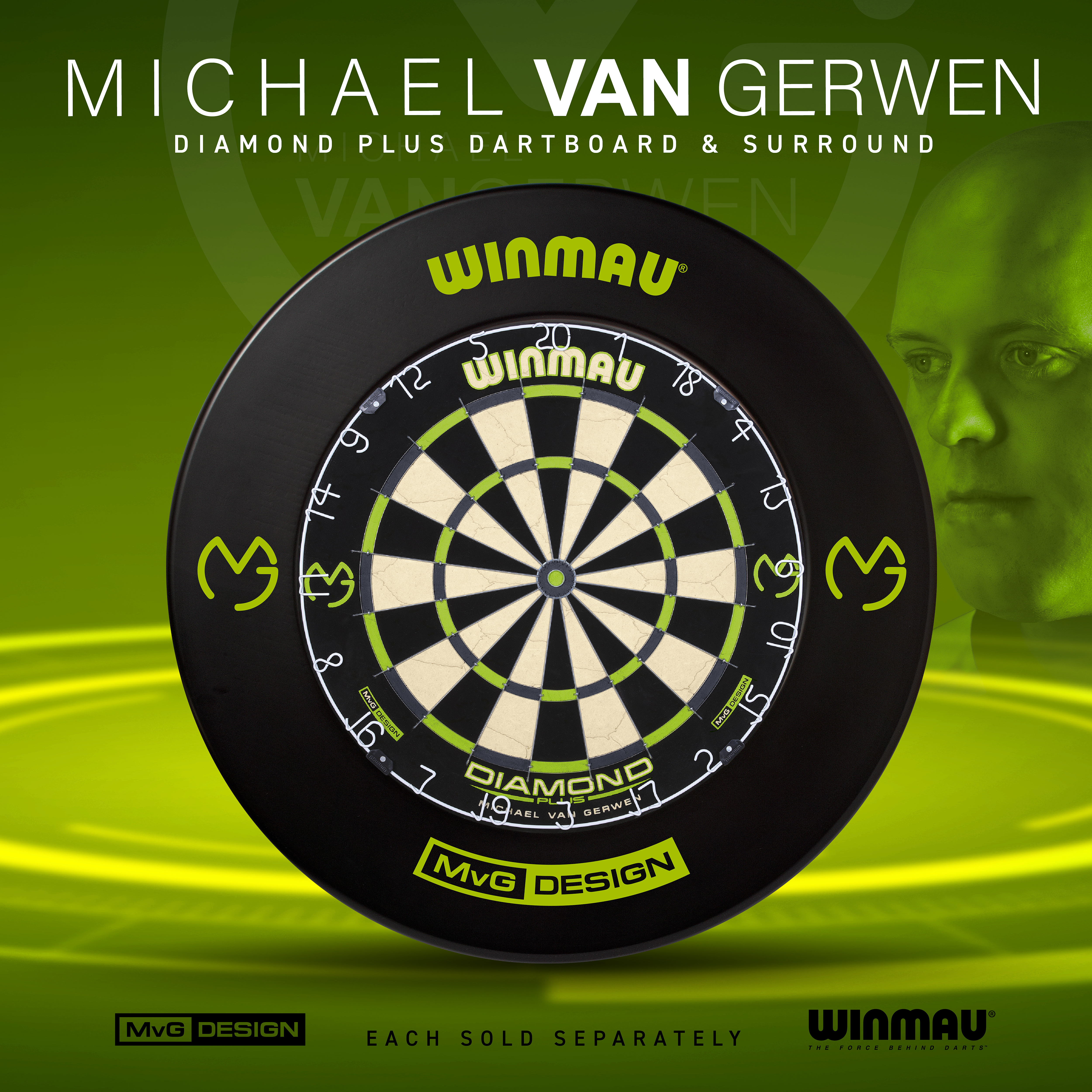 Winmau - MvG Diamond Plus Dartboard