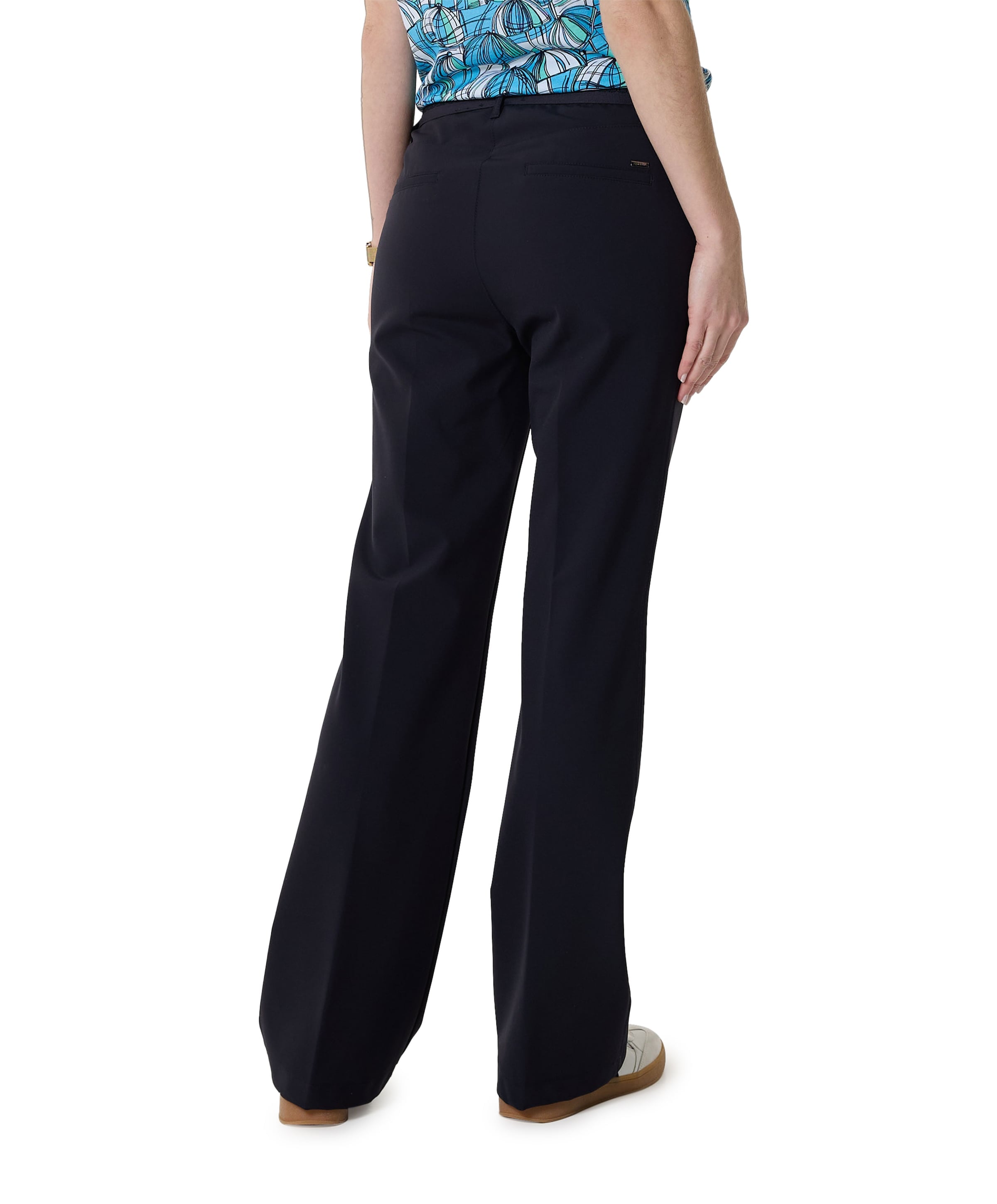 Gardeur Hose Pull On Slim dames broek blauw
