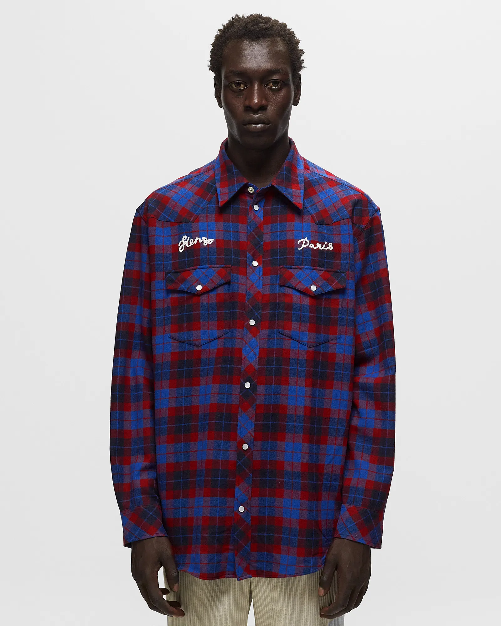 Kenzo RUE VIVIENNE 1970 WESTERN SHIRT