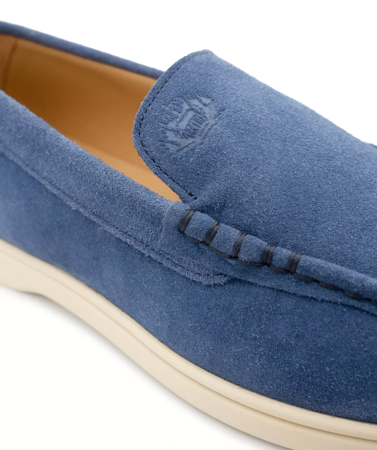 Mocassin MONACO Daim Bleu