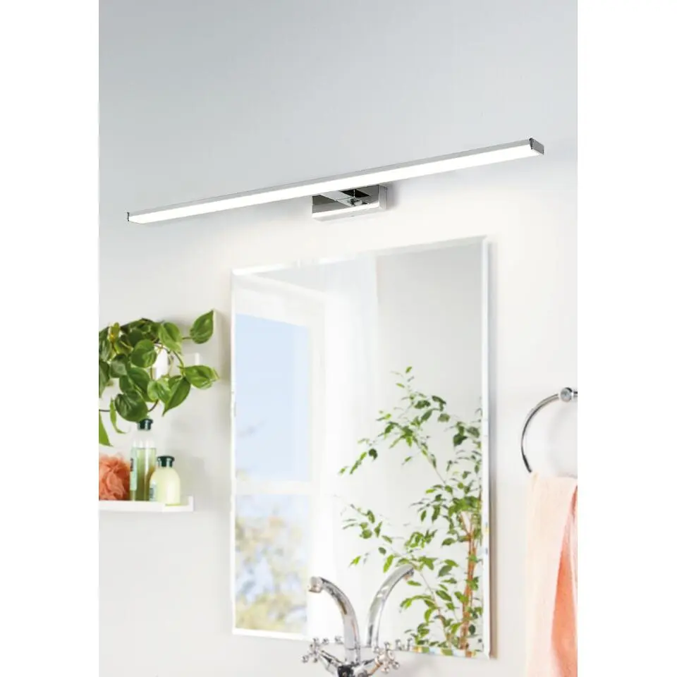 EGLOPandella1Spiegellamp-LED-120cm-Chroom/Zilver/Wit