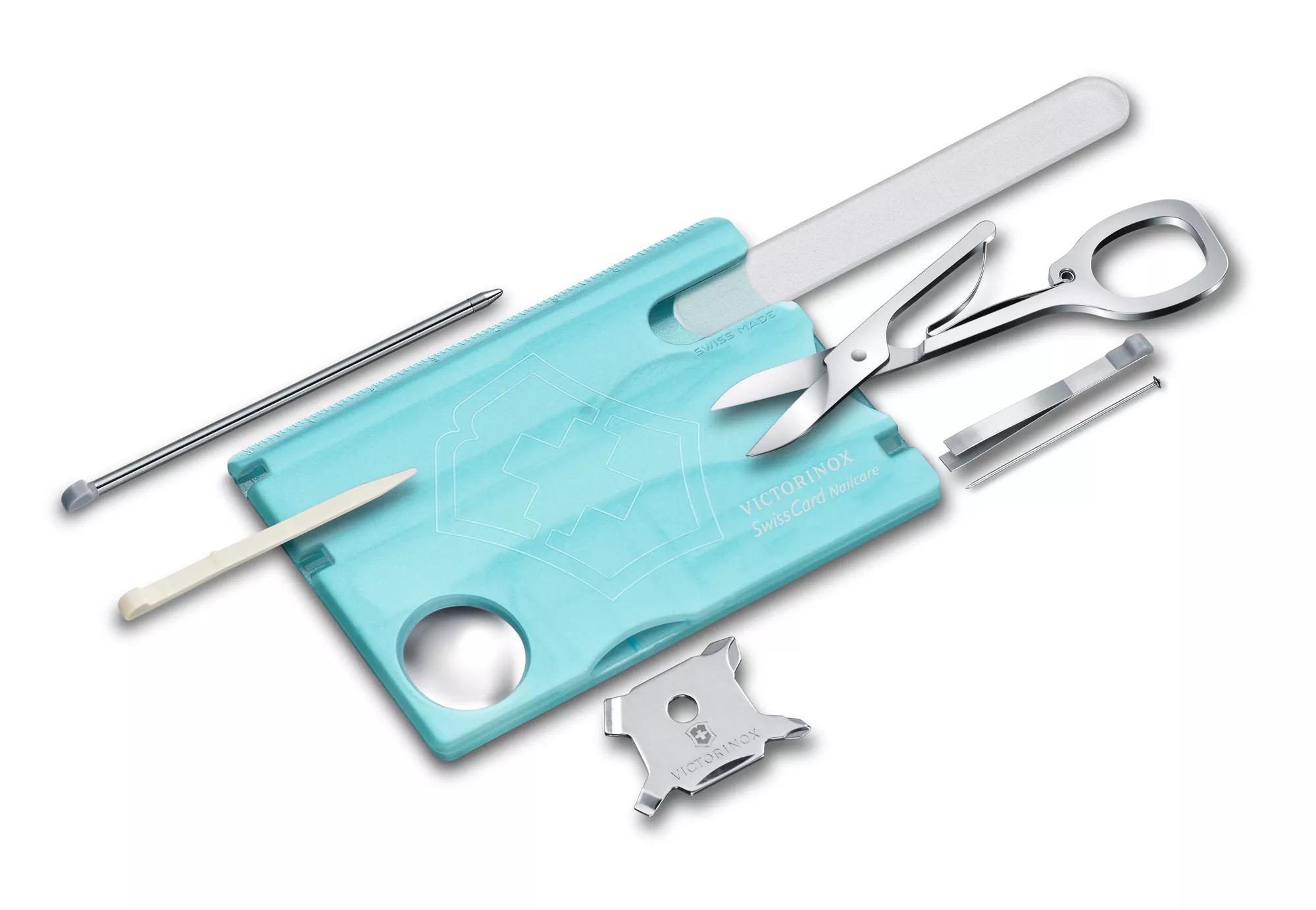 Swiss Card Nailcare-eisblau transluzent