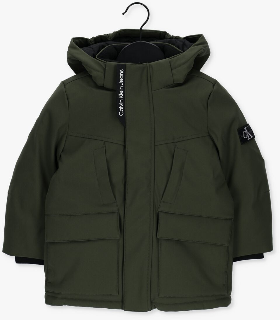 CALVIN KLEIN groene calvin klein  technical parka jacket