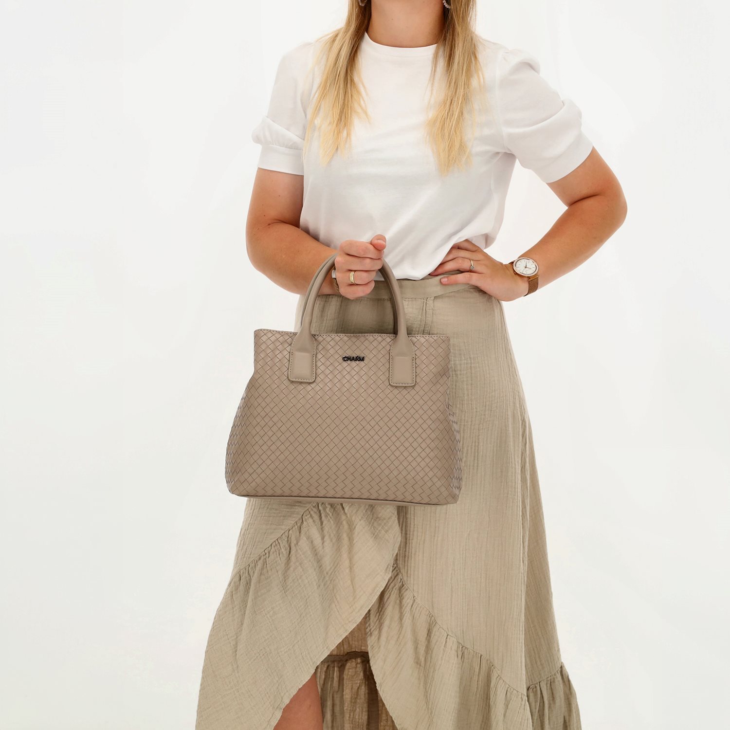 Charm London Mirabello Handbag taupe