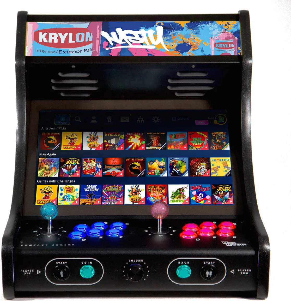 Compact Arcade Family - Spray Fighter by Nasty Bornes d'arcade