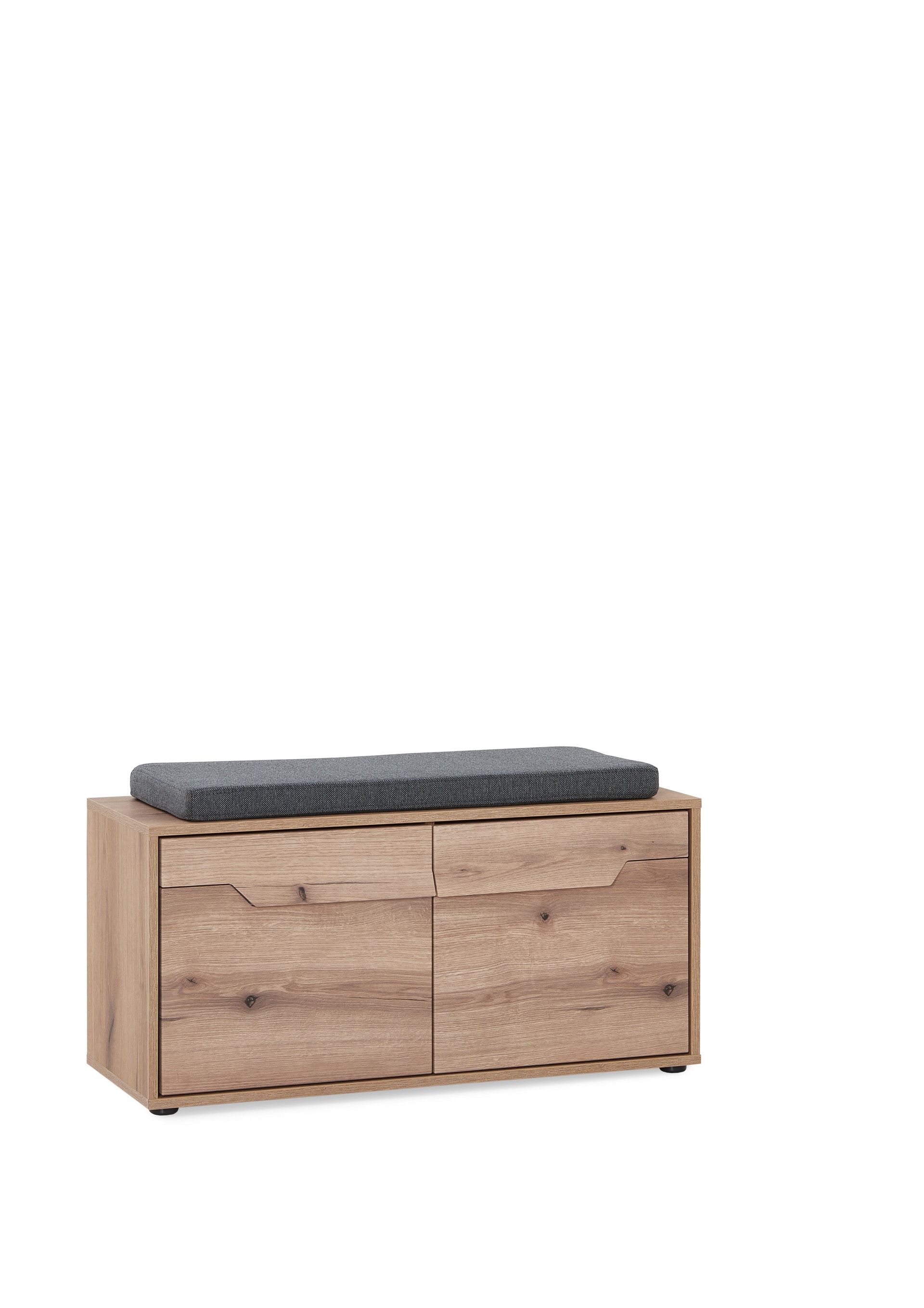 Garderobenbank Perado 94 x 45 x 37 cm Evoke Eiche NB