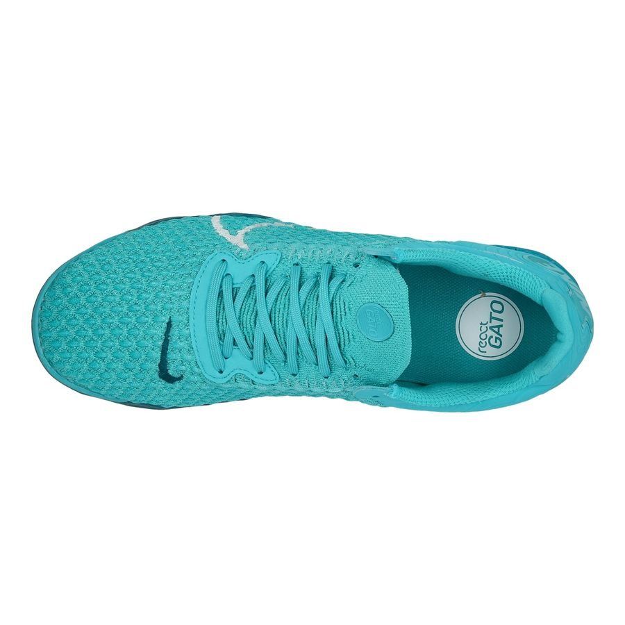 Nike React Gato IC Small Sided - Cactus/Jaune Fluo