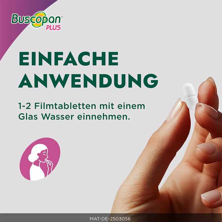 Buscopan Plus 10 mg / 500 mg Filmtabletten, 10 St