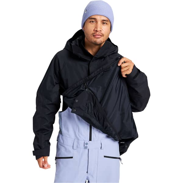 Veste snowboard BURTON M FROSTNER ANORAK TRUE BLACK
