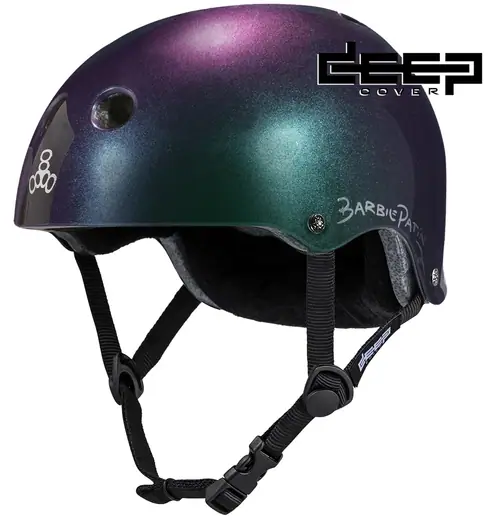Triple Eight Barbie Patin Deep Cover Hjelm - Hjelme