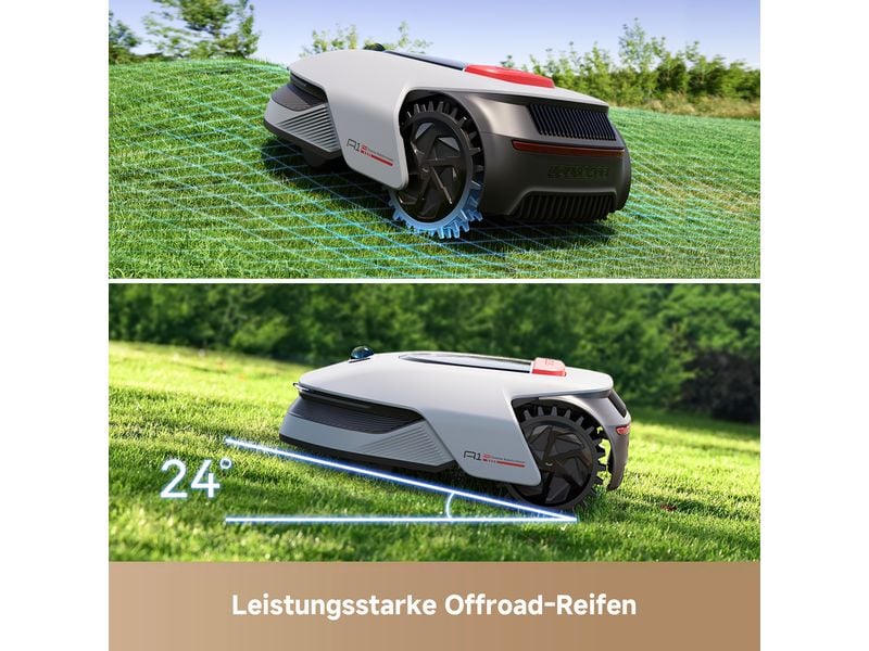 Dreame Mähroboter A1 Pro 2000 m² Roboterrasenmäher für Rasenflächen bis zu 2000 m²