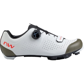 Northwave Razer Fahrradschuhe Light Grey / Green Forest Herren