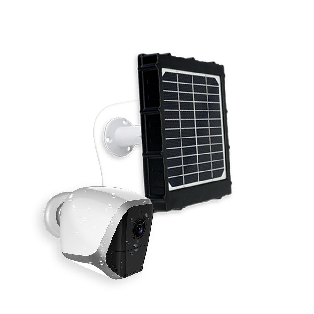 LUVISION Kabellose WLAN Solar IP Kamera Wifi Überwachungskamera mit Akku Solarpanel Sonnenkollektor Bewegungsserkennung