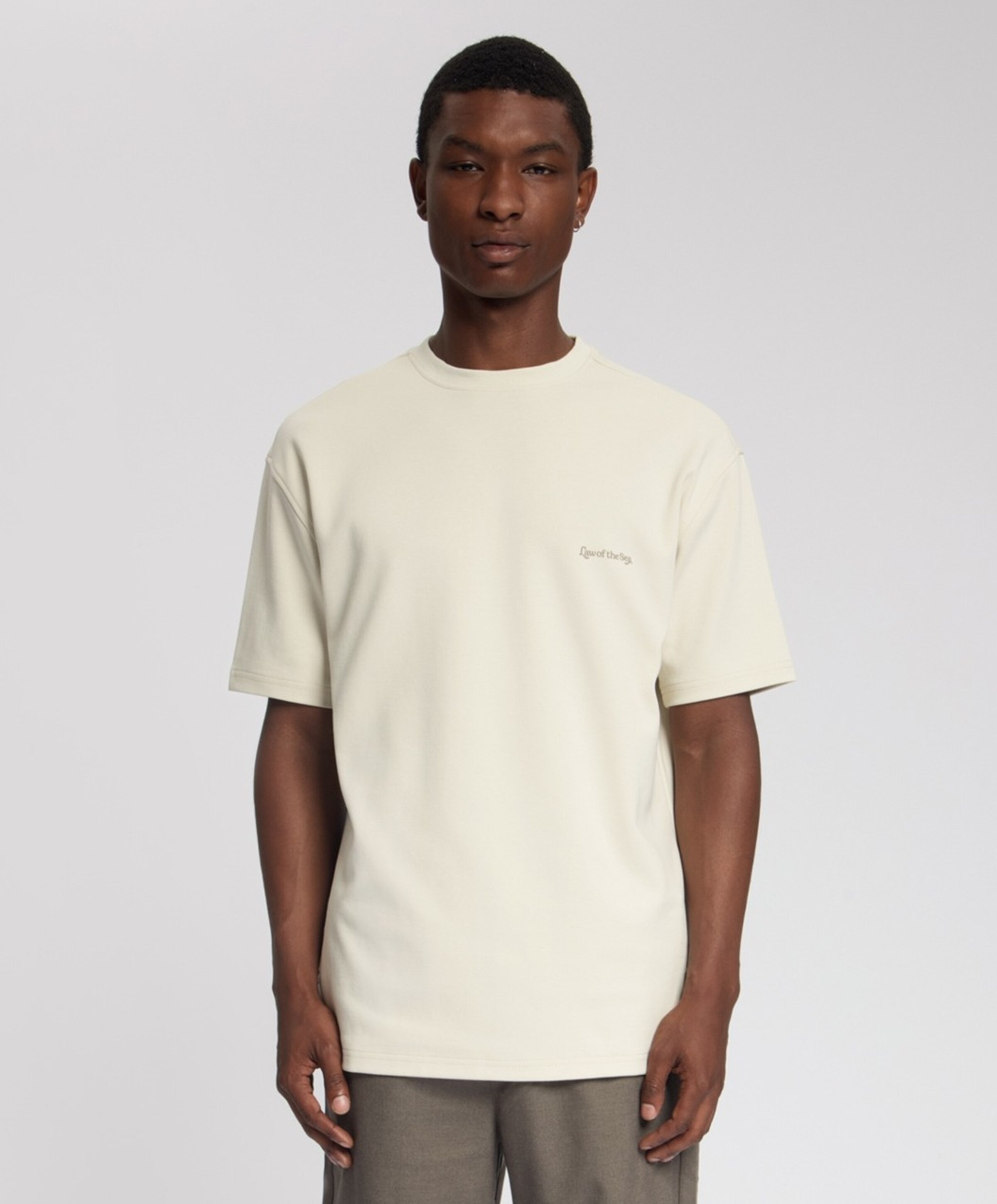 Law of the Sea Heren T-shirt beige