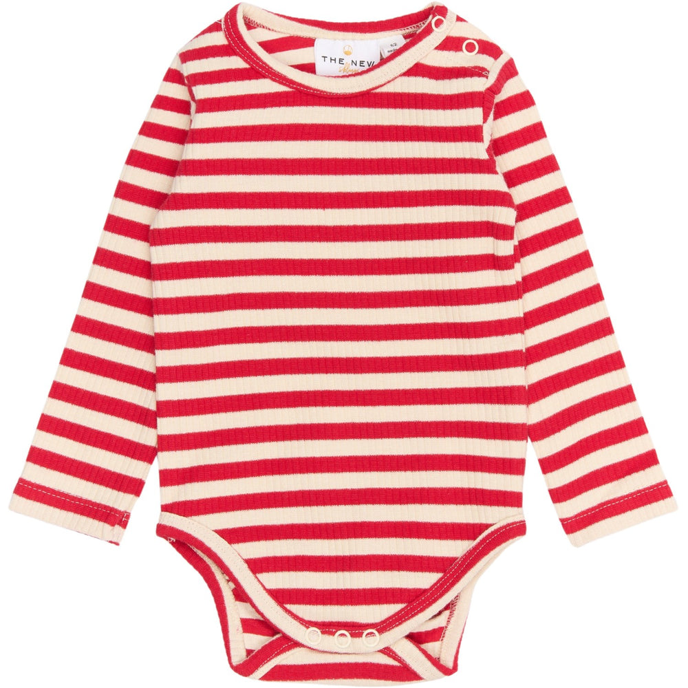 Køb THE NEW Siblings Ski Patrol Striped Fro L_S Rib Body