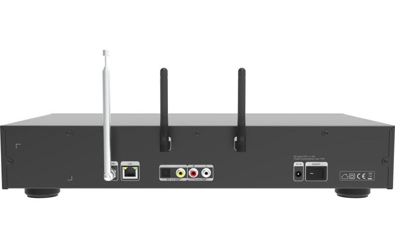 Netzwerk-Audioplayer TOP 500 Schwarz<br>HiFi-Tuner mit DAB+/FM und Internetradio