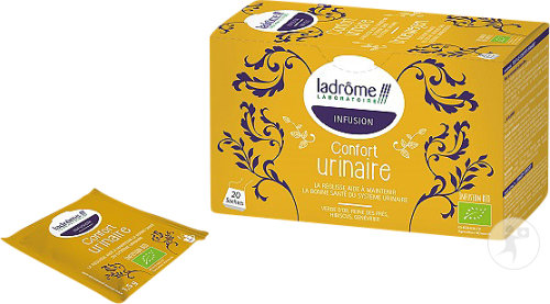 Ladrôme Confort Urinaire Infusion Plantes Bio 20 Sachets