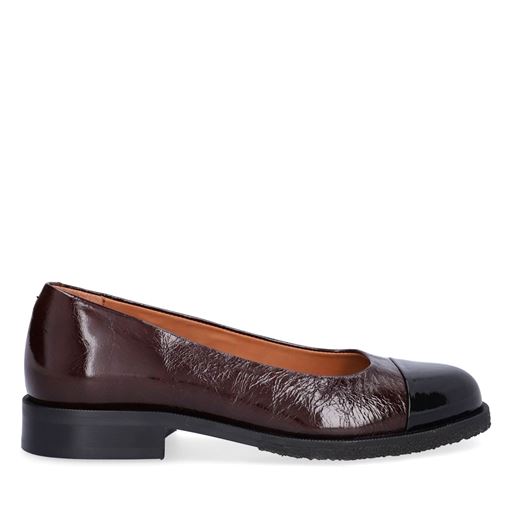 Billi Bi A7018 Ballerinasko, Black Patent/Mogano Naplack, 41