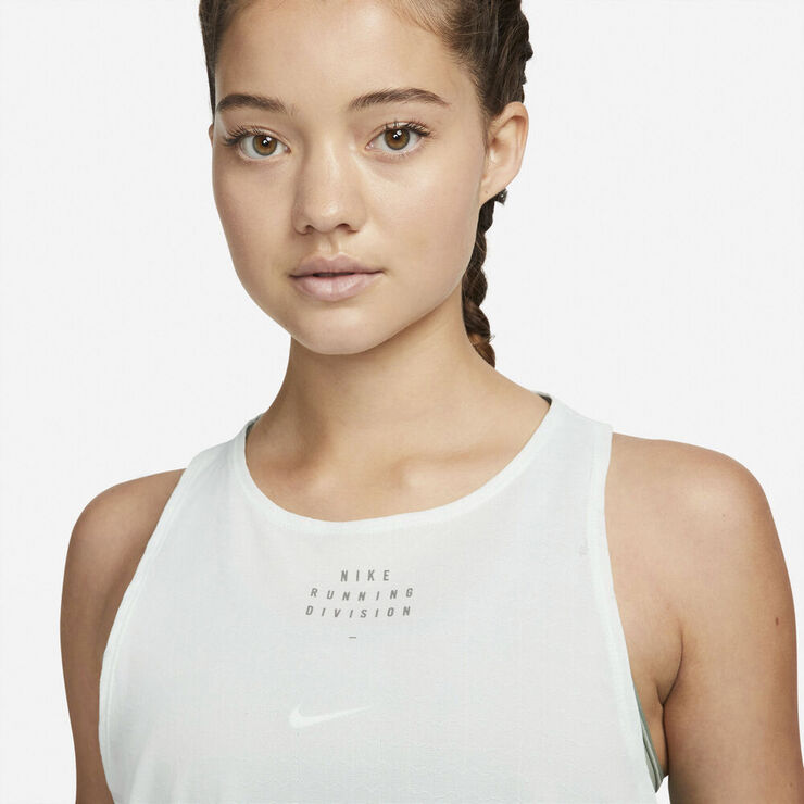 Nike Dri-FIT ADV Run Division løbetop Hvid