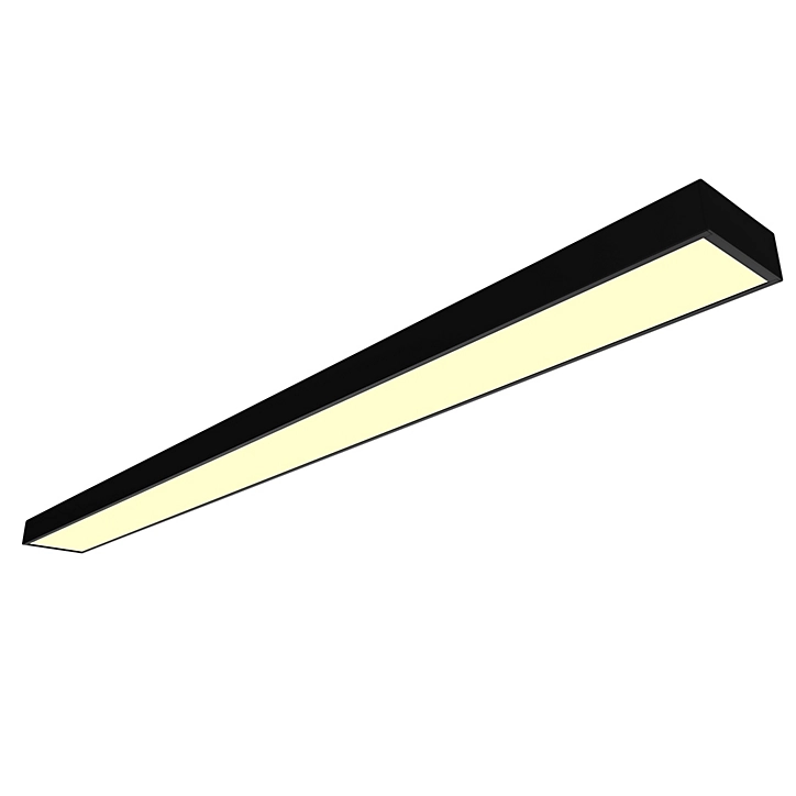 Réglette lumineuse Shipton LED intégrée blanc neutre IP20 3600lm 36W L.120xl.10xH.1cm noir GoodHome