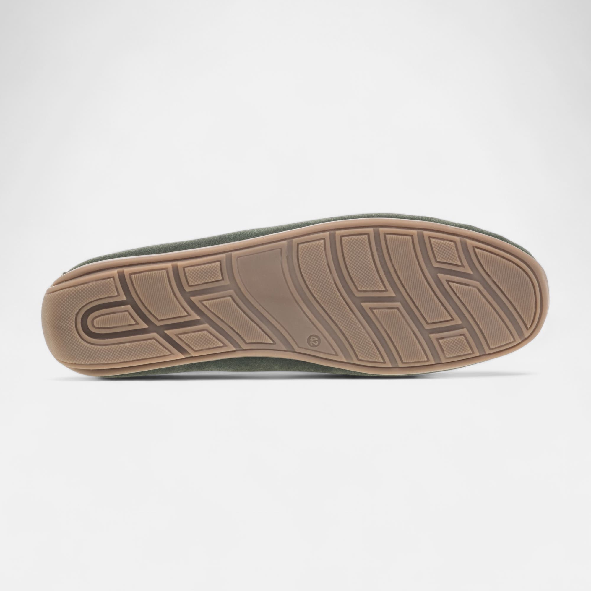 Mocassins Homme en cuir vert