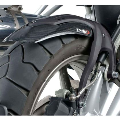 Garde boue Puig avec support aluminium - Noir