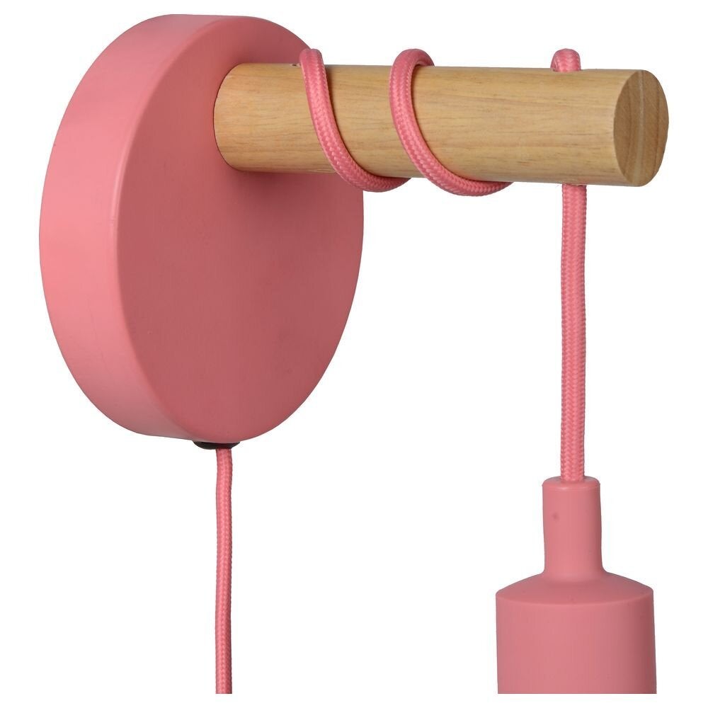 Pola wandlamp in roze E27