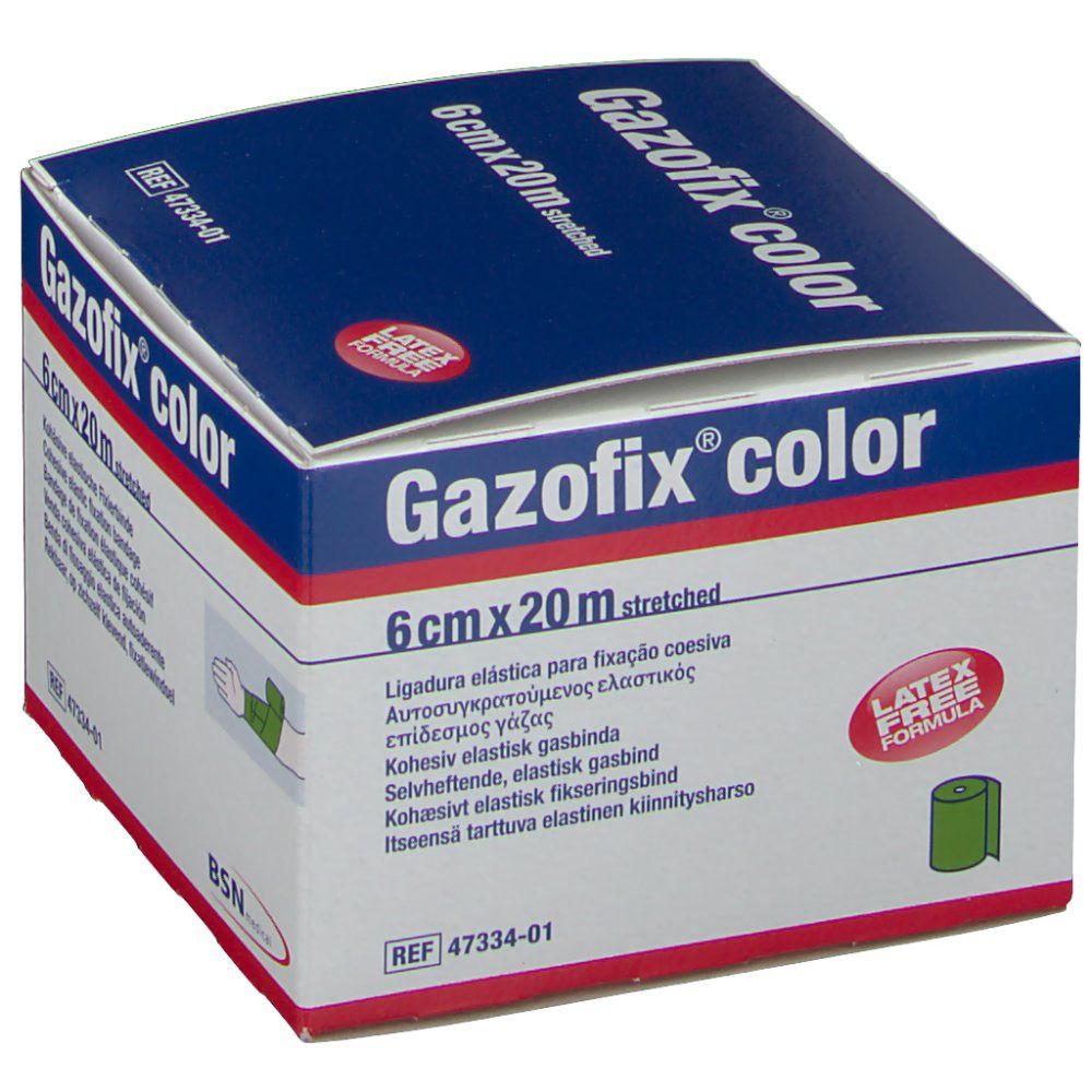 Gazofix® color 6 cm x 20 m grün