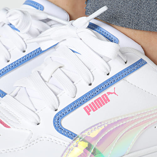Baskets Femme Karmen Rebelle Deep Dive 395453 Puma White Fast Pink Blue