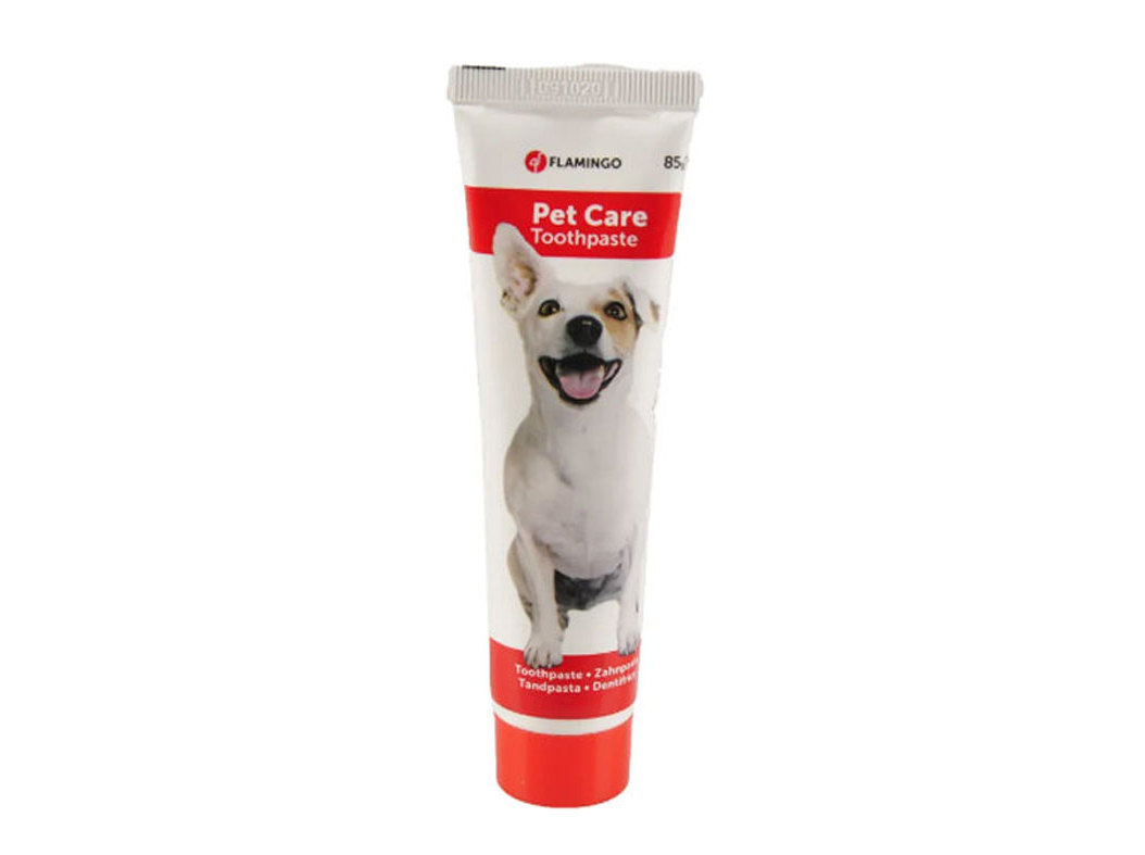 PASTA DE DENTES FLAMINGO PARA CÃO/GATO 85GR