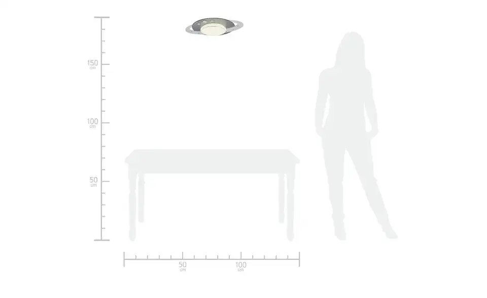 LED DeckenleuchteSaturn