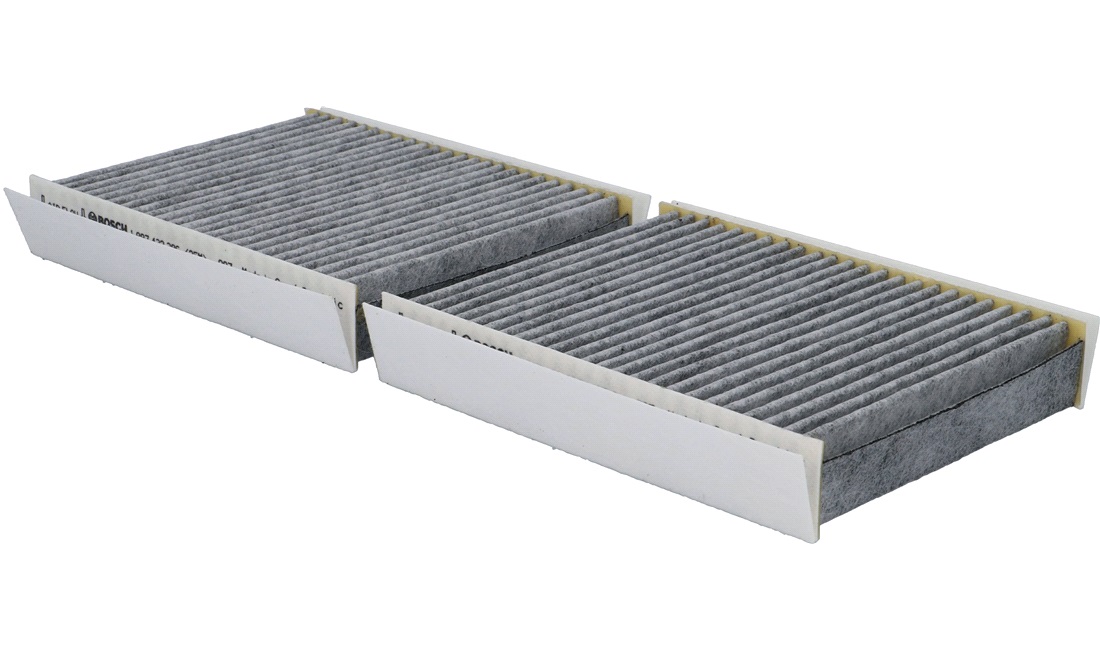 Pollenfilter, Aktivkulfilter, Filterindsats