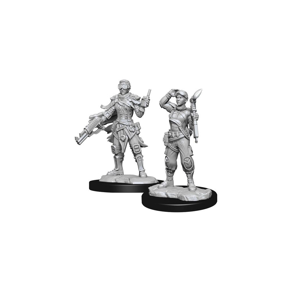 Starfinder Deep Cuts Unpainted Miniatures: Human Mechanic