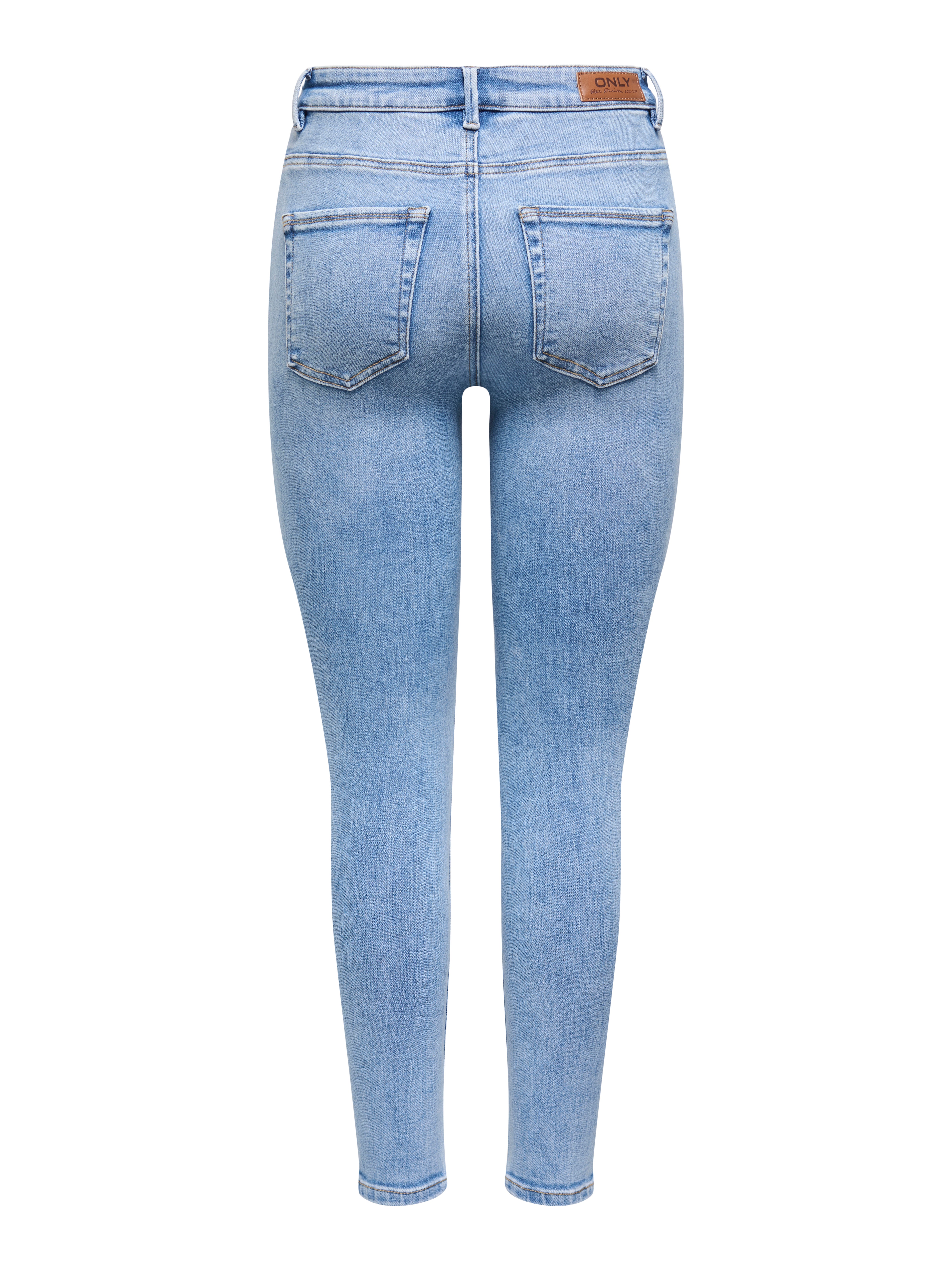 ONLMILA Hohe Taille Skinny Fit Jeans Light Blue Denim