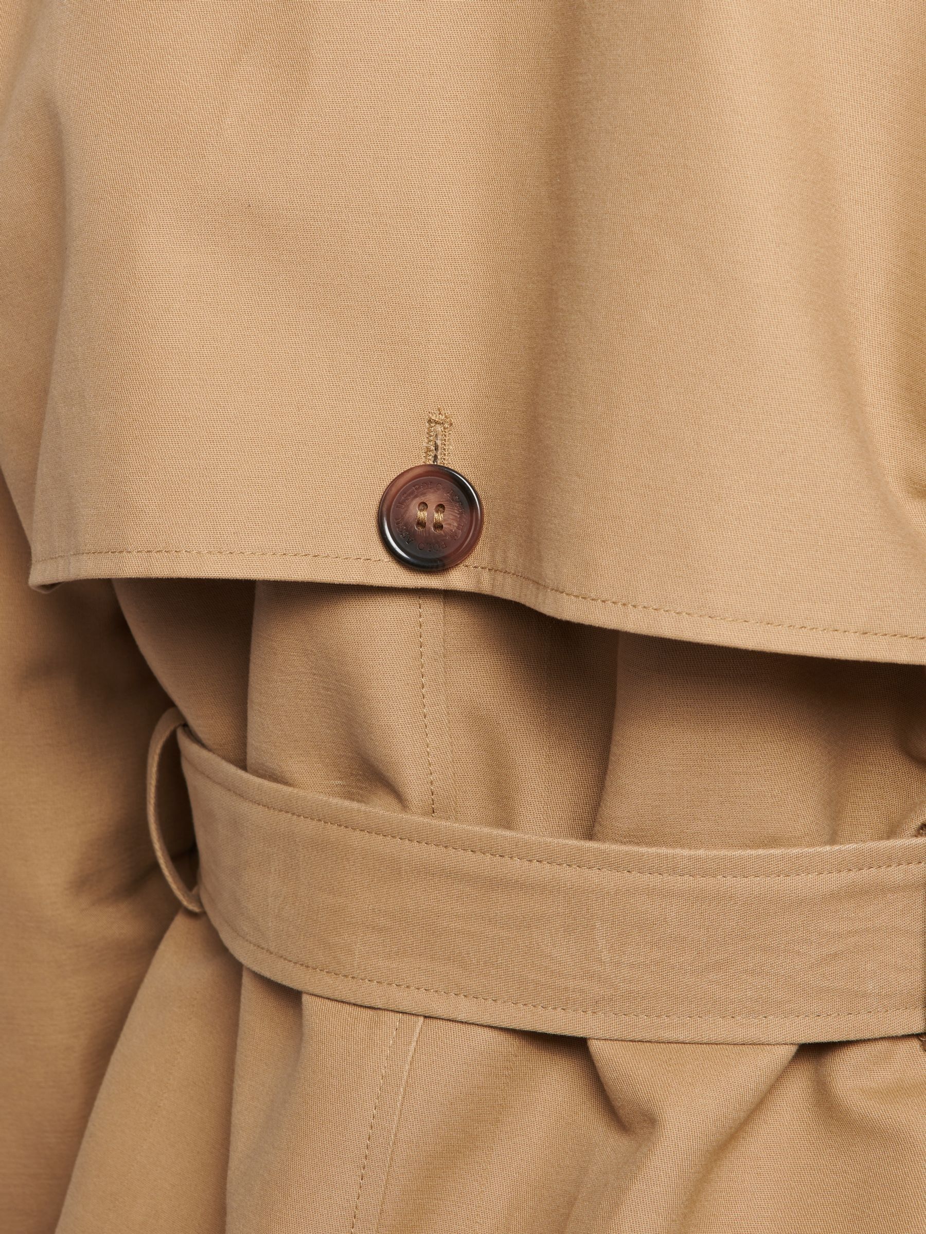 Natuurlijk - U.S. Polo Assn. Trenchcoat van 100% katoen voor dames