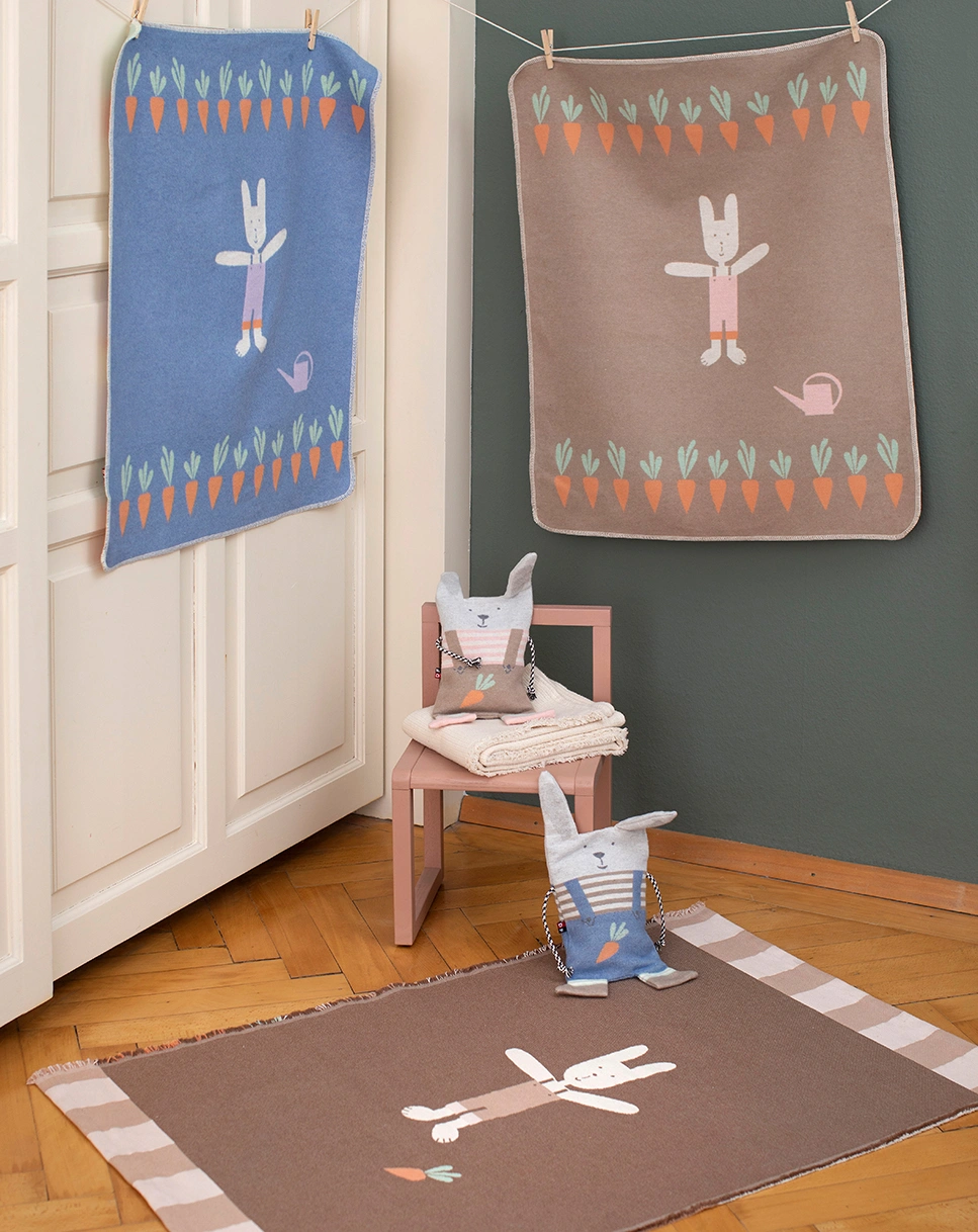 Wärmekissen HASE (16x39) in braun