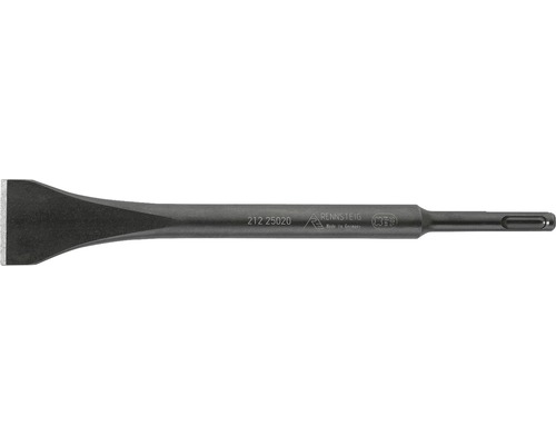 SDS Plus beitelset, 3-delig, bestaande uit een puntbeitel (250 mm), een platte beitel (250 mm) en een brede platte beitel (250 mm).