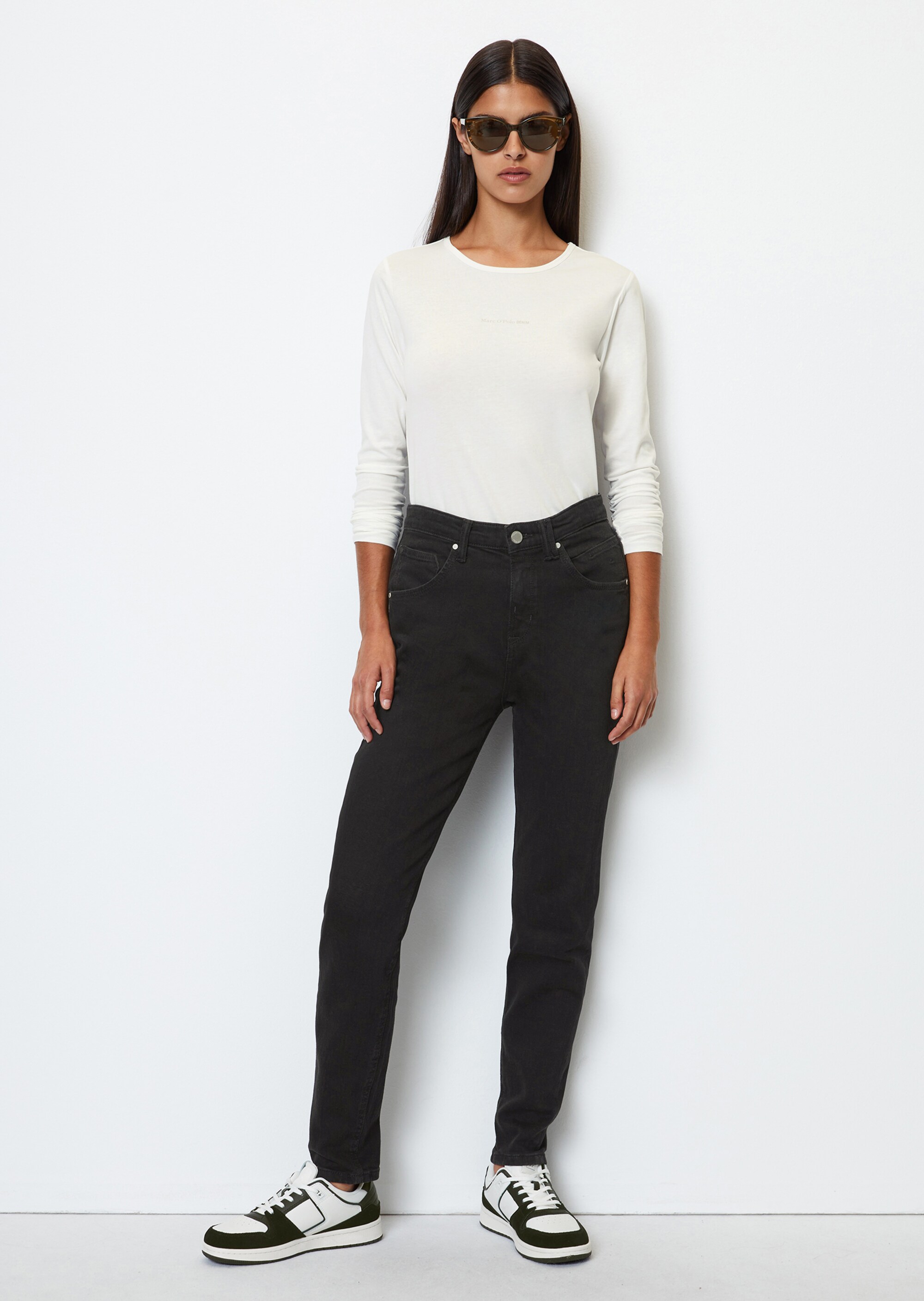 DfC Longsleeve slim aus Basic-Single-Jersey