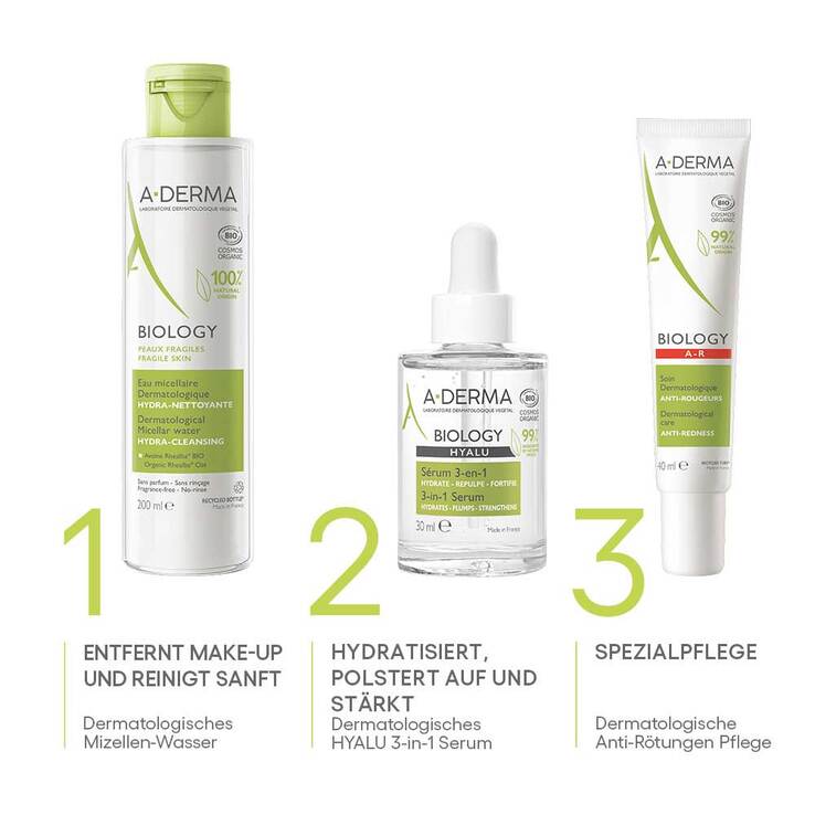 A-Derma Biology Hyalu Serum 3in1, 30 ml