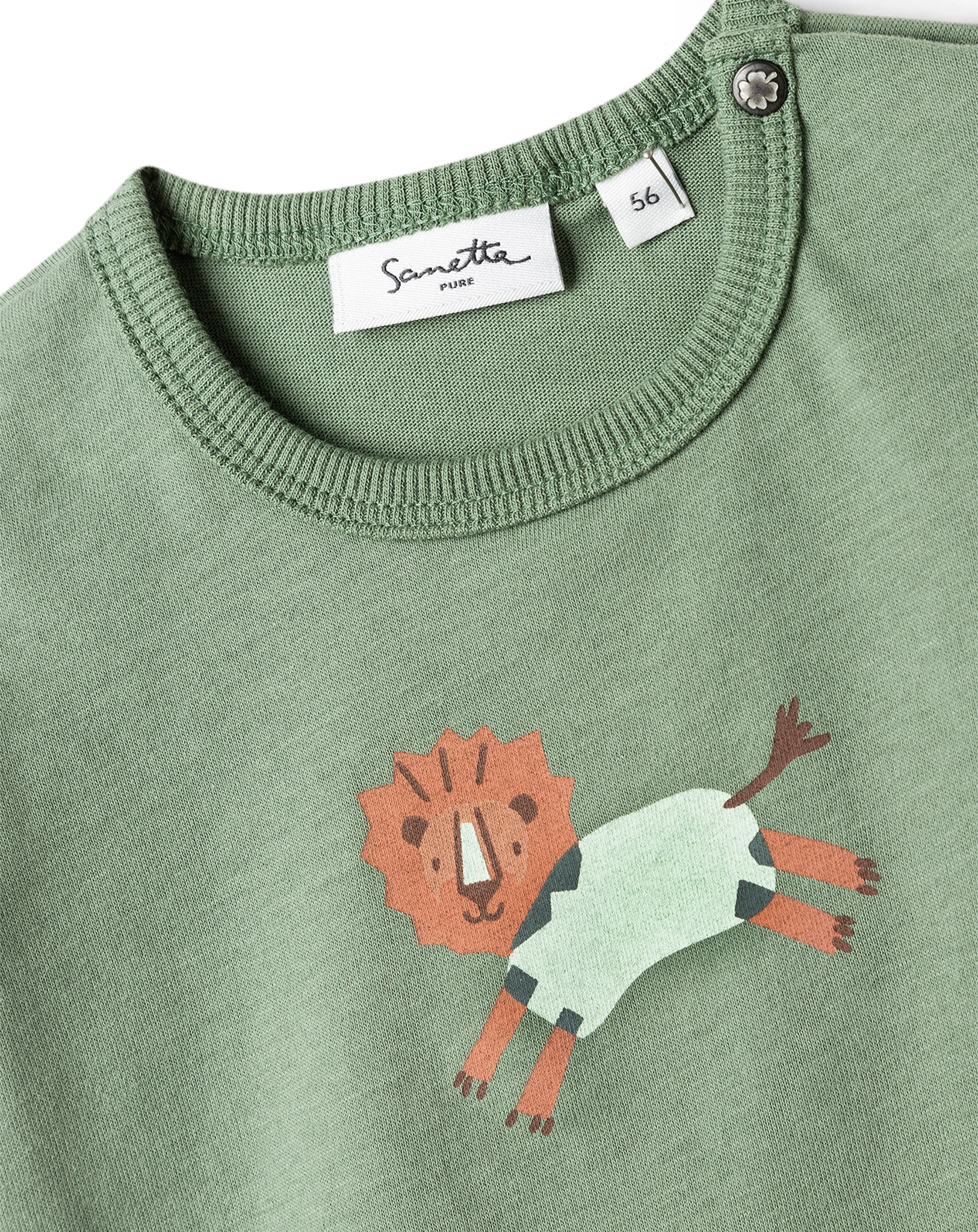 T-Shirt LÖWE in basil