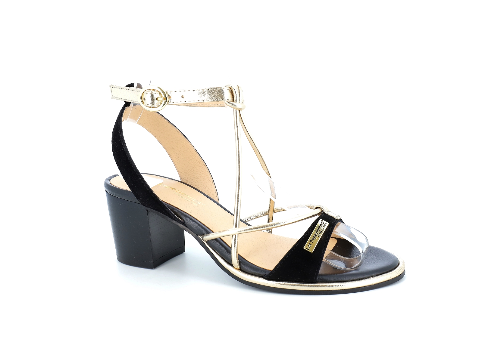 Les tropeziennes-LILONBUC Nubuck Noir Or
