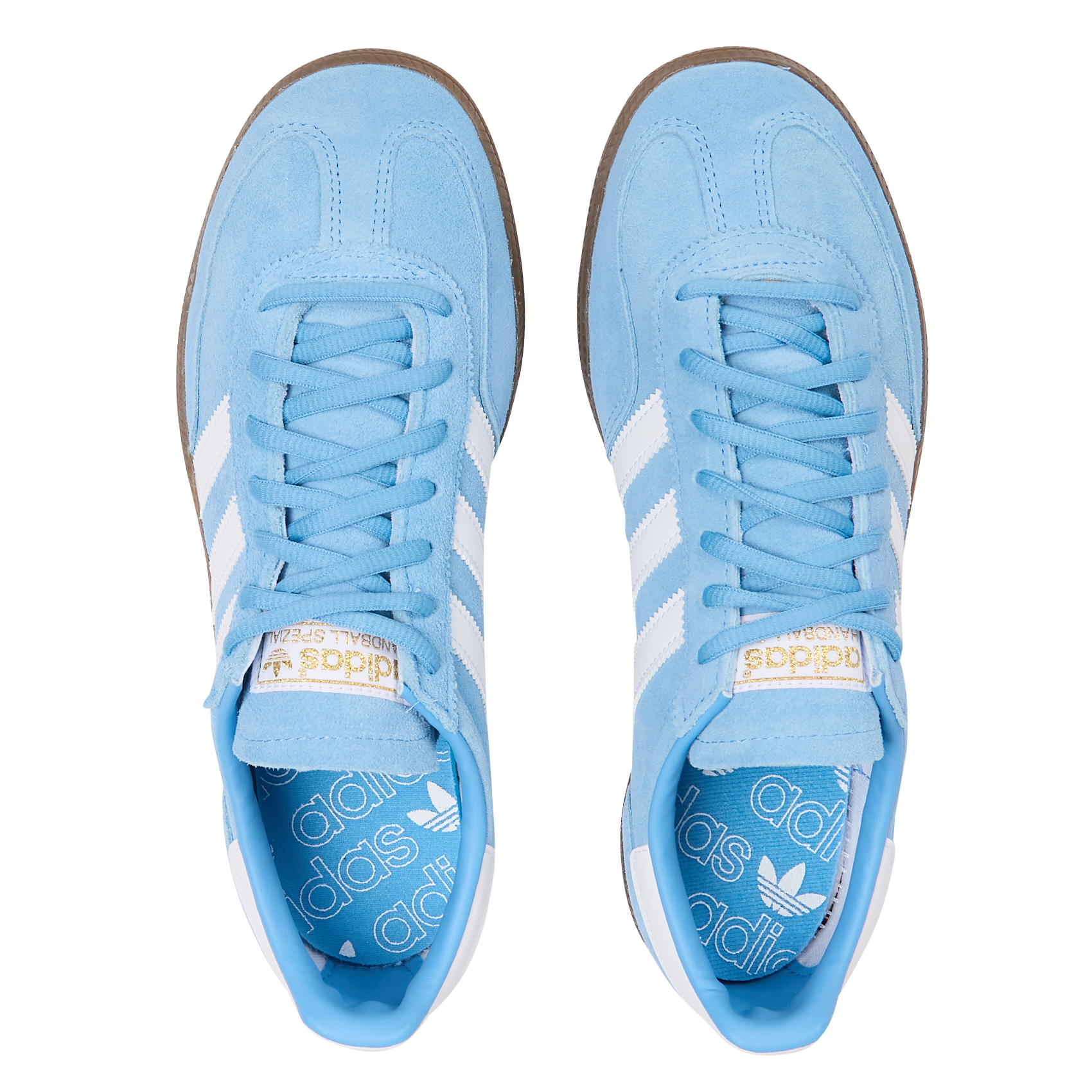 HANDBALL SPEZIAL - Baskets basses en cuir velours | Bleu